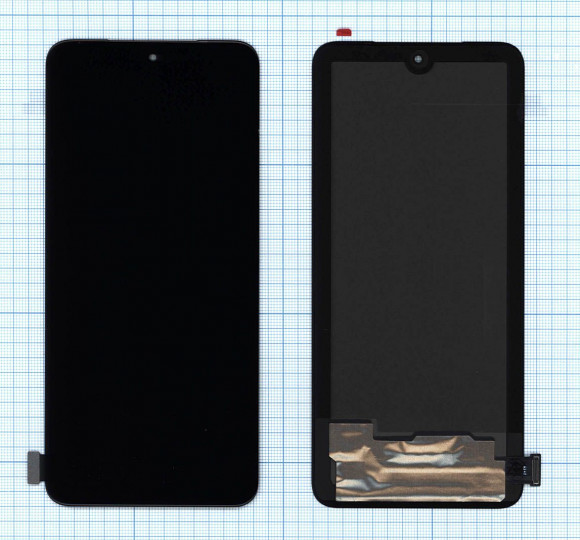 Модуль (матрица + тачскрин) для Xiaomi Redmi Note 10 OLED, черный Модуль (матрица + тачскрин) для Xiaomi Redmi Note 10 OLED, черный