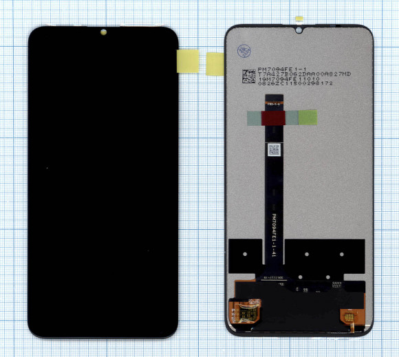 Дисплей для Huawei Honor X30 Max черный Дисплей для Huawei Honor X30 Max черный