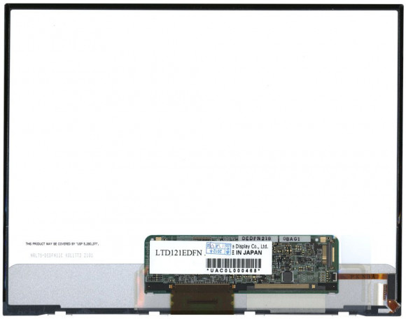 Матрица LTD121EDFN, 12.1", 1024x768, LED, Slim, матовая