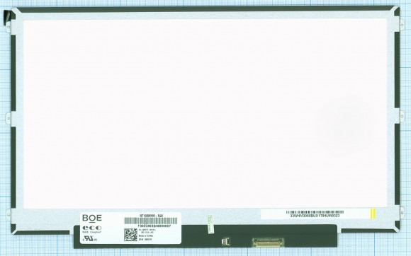 Матрица NT133WHM-N22, 13.3", TN, 1366x768 (HD), 30 pin, LED, Slim (тонкая), матовая