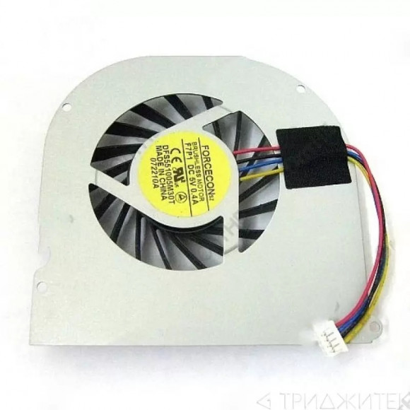 Вентилятор (кулер) для ноутбука Asus F80, F80S, F80L, X82, F81, X88, 4-pin