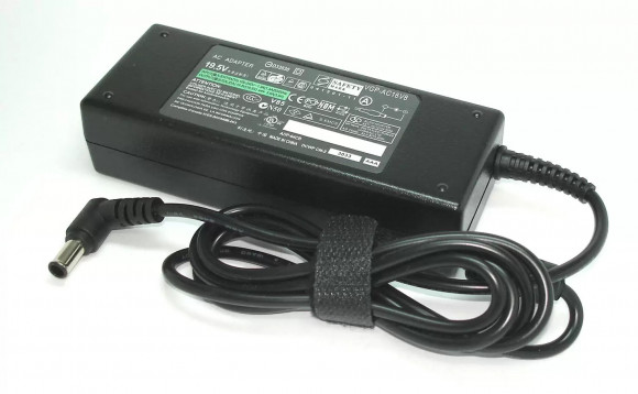 Блок питания (зарядное) для ноутбука Sony 19.5В, 3.9A, 6.5pin, (High Copy)