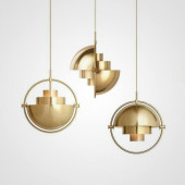 Светильник подвесной FLAP, золотой