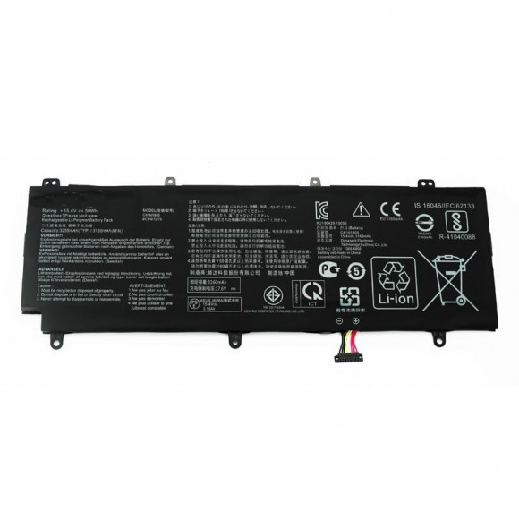 Аккумулятор для Asus (C41N1805) ROG Zephyrus S GX531GS, 50Wh, 3255mAh, 15.4V
