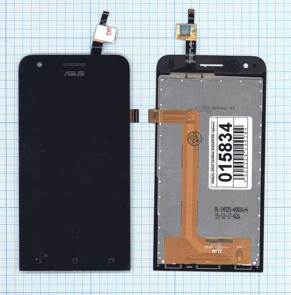 Модуль (матрица + тачскрин) для Asus ZenFone C (ZC451CG), черный
