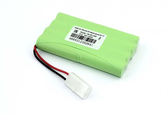 Аккумулятор Ni-Mh 9.6В, 2400 мАч, AA Flatpack разъем KET-2P