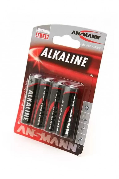 Батарейка (элемент питания) Ansmann RED 5015563 LR6 BL4, 1 штука