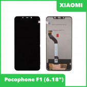 LCD дисплей для Xiaomi Pocophone F1 в сборе с тачскрином (черный) LCD дисплей для Xiaomi Pocophone F1 в сборе с тачскрином (черный)