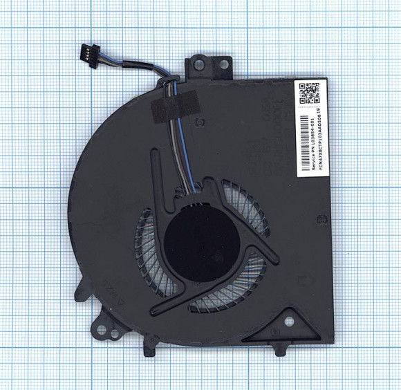 Вентилятор (кулер) для ноутбука HP Probook 450 G5, 4-pin