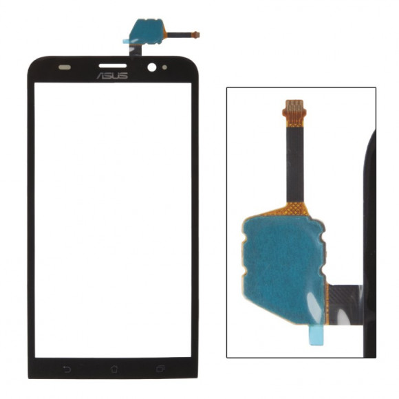 Сенсорное стекло (тачскрин) для Asus ZenFone 2 (ZE551ML), черный