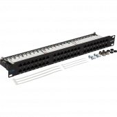 Патч-панель TWT 48 портов, UTP, кат.5E, 1U Патч-панель TWT 48 портов, UTP, кат.5E, 1U