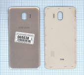 Задняя крышка корпуса для Samsung Galaxy J4 2018 (J400F), золотая Задняя крышка корпуса для Samsung Galaxy J4 2018 (J400F), золотая