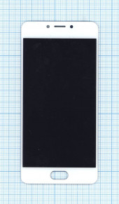 Модуль (матрица + тачскрин) для Meizu M5с, белый Модуль (матрица + тачскрин) для Meizu M5с, белый