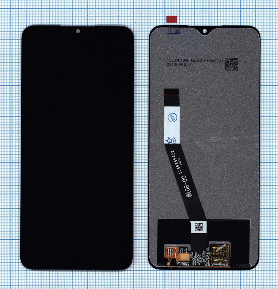 Модуль (матрица + тачскрин) для Xiaomi Redmi 9, черный