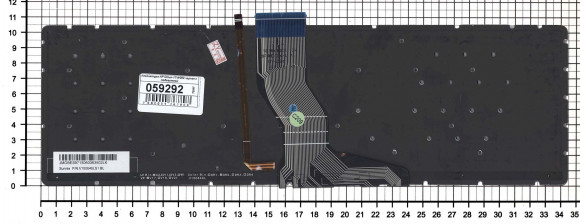 Клавиатура для ноутбука HP Omen 17-W000, черная с красной подсветкой Клавиатура для ноутбука HP Omen 17-W000, черная с красной подсветкой