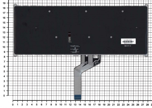 Клавиатура для ноутбука Acer TravelMate P4 P414-51, черная