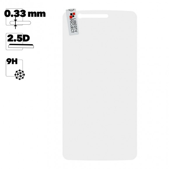 Защитное стекло "LP" для LG Ray (X190) Tempered Glass 0.33 мм, 2.5D, 9H (ударопрочное, конверт)