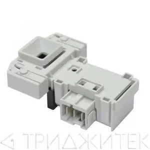 Замок люка (УБЛ) для стиральной машины Bosch (короткая/защелки)
