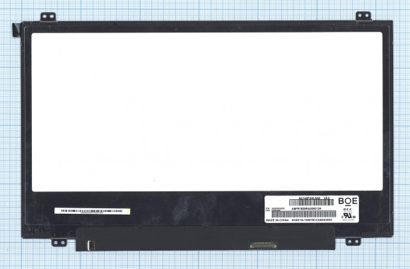 Матрица NV140FHM-N62 14", 1920x1080 (Full HD), LED, 30 pin, Slim (тонкая), ADS