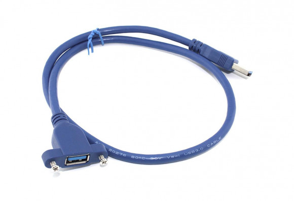 Удлинитель USB 3.0 папа-мама тип C 500мм