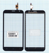 Сенсорное стекло (тачскрин) для Fly Nimbus 4 (FS551), черный Сенсорное стекло (тачскрин) для Fly Nimbus 4 (FS551), черный