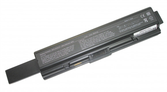 Аккумулятор (батарея) для ноутбука Toshiba A200, A215, A300, A500, L300, L500 (PA3534U), 7200мАч, 10.8В черный (OEM)
