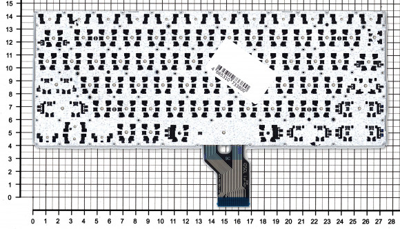 Клавиатура для ноутбука Asus C213NA-1A, черная