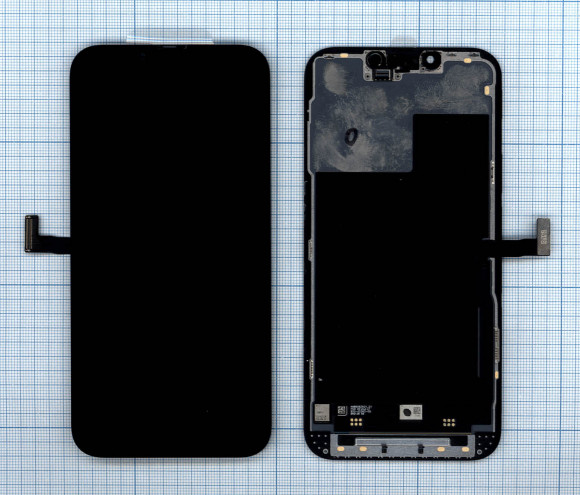 Дисплей для Apple iPhone 13 Pro (OLED) в сборе с тачскрином, черный