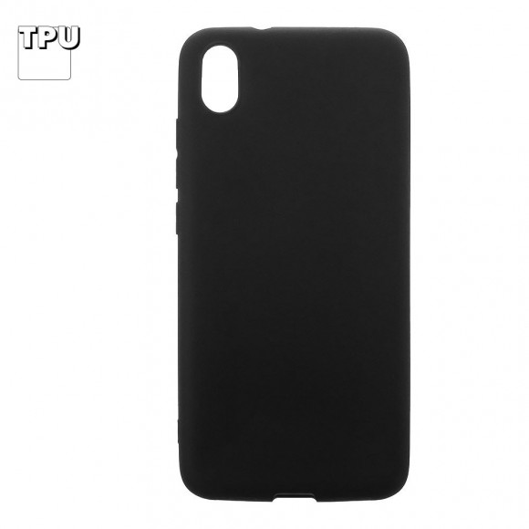 Чехол силиконовый "LP" для Xiaomi Redmi 7A TPU, черный, непрозрачный (европакет)
