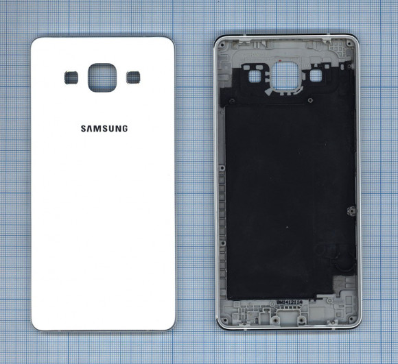Задняя крышка корпуса для Samsung Galaxy A3 2015 (A300F), белая