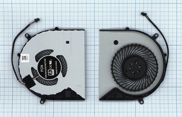 Вентилятор (кулер) для ноутбука Asus ROG Strix GL703, GL703V, GL703VD, GL703VM GPU, 4-pin