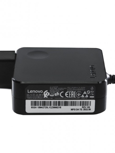 Блок питания (зарядное) для ноутбука Lenovo 20В, 3.25A, 65Вт, 4.0x1.7мм ADLX65CLGC2A (оригинал) Блок питания (зарядное) для ноутбука Lenovo 20В, 3.25A, 65Вт, 4.0x1.7мм ADLX65CLGC2A (оригинал)