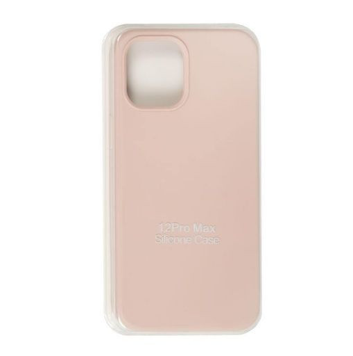 Чехол Soft Touch для Apple iPhone 12 Pro Max, пудра