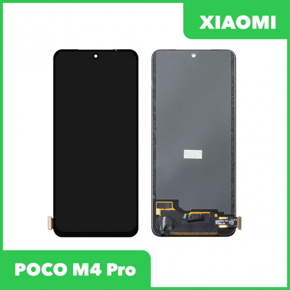 LCD дисплей для Xiaomi POCO M4 Pro в сборе с тачскрином, Incell TFT (черный)