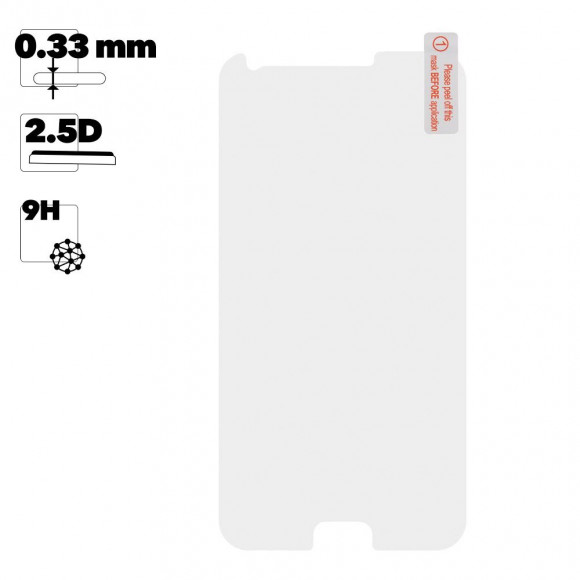 Защитное стекло LP для Samsung Galaxy E7 Tempered Glass 0, 33 мм, 2, 5D 9H (ударопрочное)