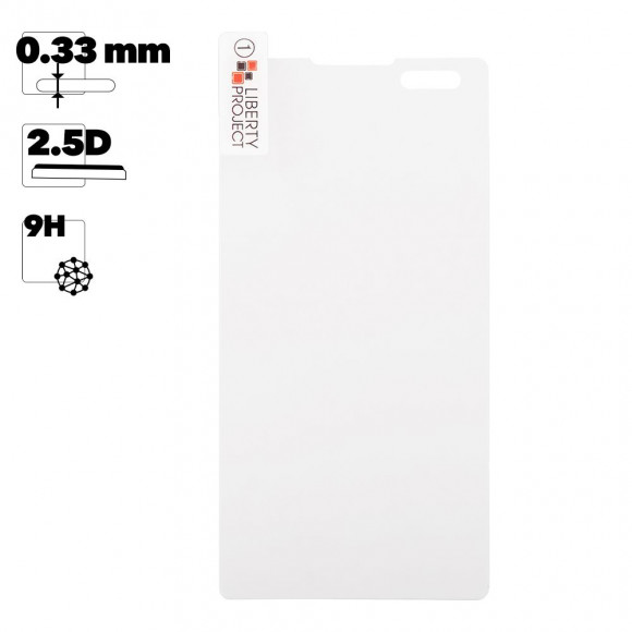 Защитное стекло "LP" для LG X Style Plus Tempered Glass 0.33 мм 9H (ударопрочное)