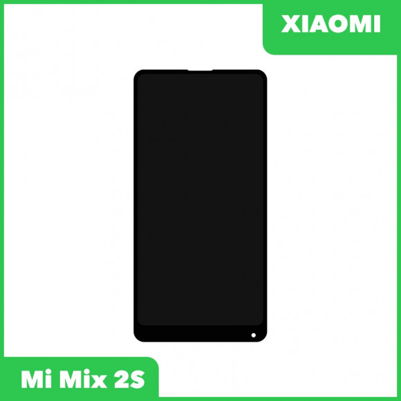 LCD дисплей для Xiaomi Mi Mix 2S в сборе с тачскрином (черный)