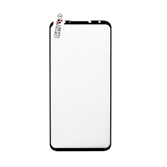 Защитное стекло "LP" для Meizu 16s Thin Frame Full Glue с рамкой 0.33 мм, 2.5D, 9H, черное