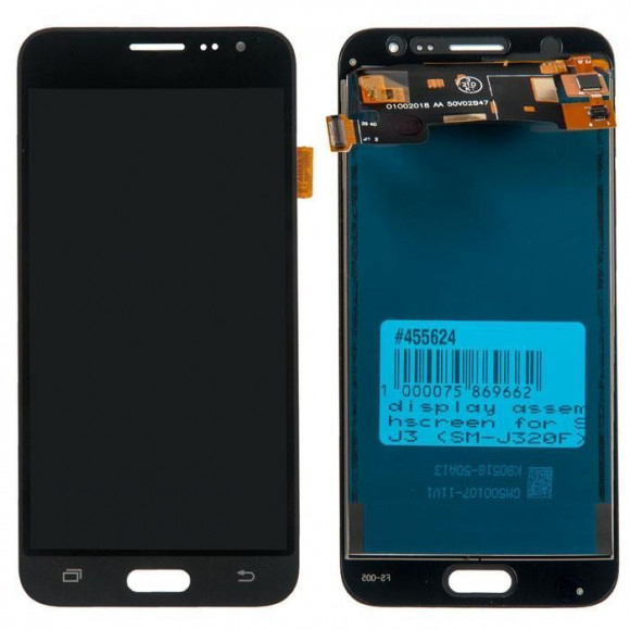 Модуль для Samsung Galaxy J3 2016 (J320F), черный, AMOLED