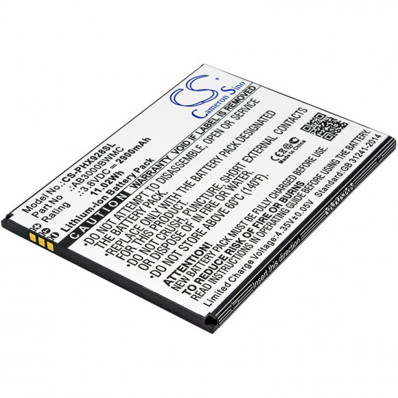 Аккумулятор CS-PHX928SL AB3000BWMC для Philips Xenium i928, 3.8В, 2900мАч