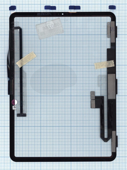 Сенсорное стекло (тачскрин) для Apple iPad Pro 11.0 2018 (A2013, A1934, A1980), черное