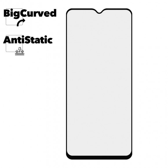 Защитное стекло для Samsung Galaxy M33 5G Super max Anti-static big curved glass