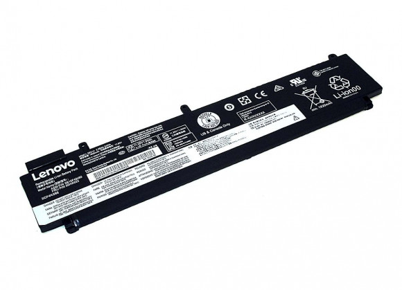 Аккумулятор (батарея) 00HW022 для ноутбукa Lenovo ThinkPad T460s, T470s, 13.05В, 1920мАч, черный (оригинал)