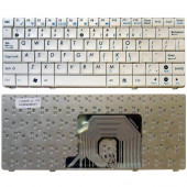 Клавиатура для ноутбука Asus Eee PC 900HA, 900SD, T91 белая Клавиатура для ноутбука Asus Eee PC 900HA, 900SD, T91 белая