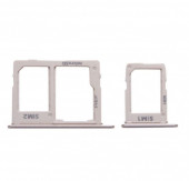 Держатель (лоток) SIM-карты для Samsung Galaxy A6 Plus 2018 (A605F), золотой Держатель (лоток) SIM-карты для Samsung Galaxy A6 Plus 2018 (A605F), золотой