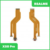 Системный разъем (разъем зарядки) для Realme X50 Pro (RMX2071), микрофон Системный разъем (разъем зарядки) для Realme X50 Pro (RMX2071), микрофон