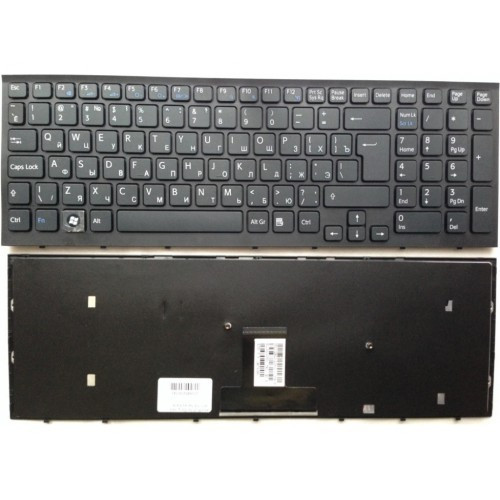 Клавиатура для ноутбука Sony Vaio VPC-EB Series Black РУССКАЯ РАСКЛАДКА