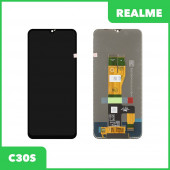 LCD дисплей для Realme C30S (RMX3690) с тачскрином (черный) 100% оригинал LCD дисплей для Realme C30S (RMX3690) с тачскрином (черный) 100% оригинал