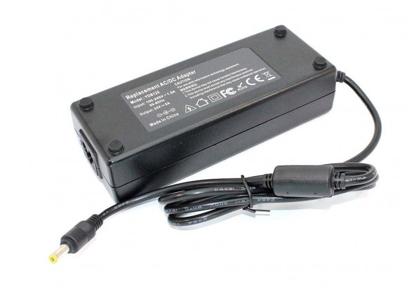 Блок питания для монитора и телевизора LCD, 24В, 5A, 120Вт, 5.5х2.5мм (OEM)
