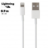 USB Lightning Cable для Apple iPhone 5, iPad Mini, iPad (OEM, техпак) Акция при покупке от 100 шт.!